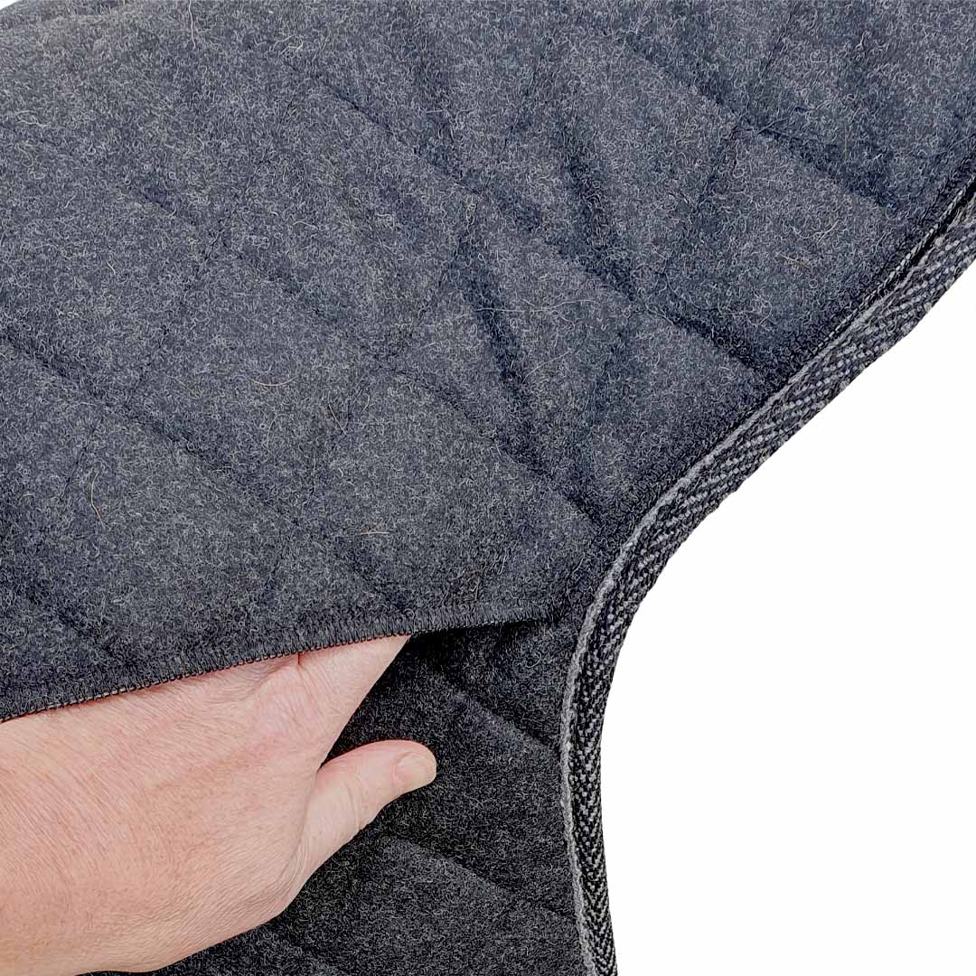 Vojlock med extra vaddering, 100% ull - Natural Winner
