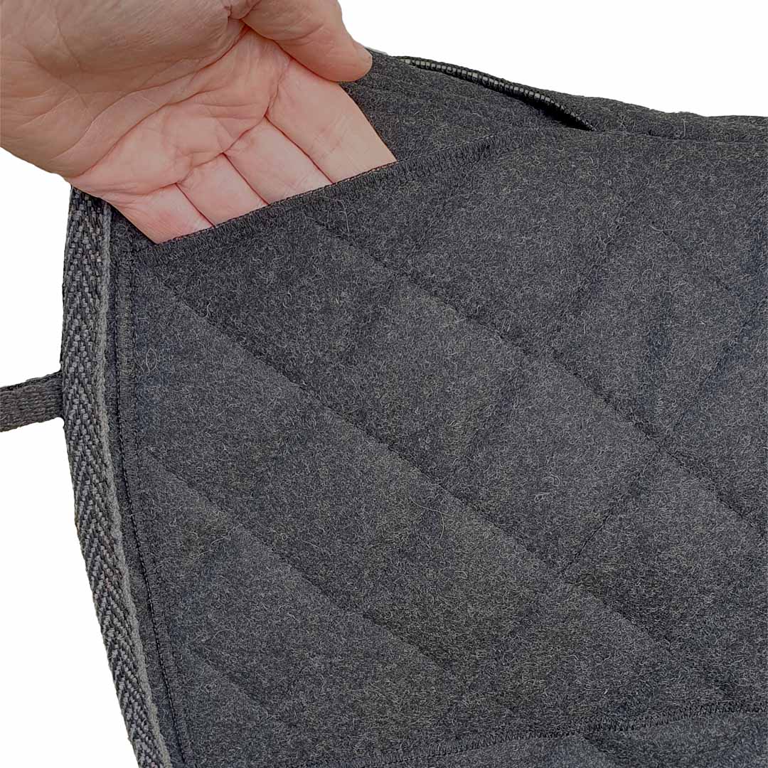 Vojlock med extra vaddering, 100% ull - Natural Winner